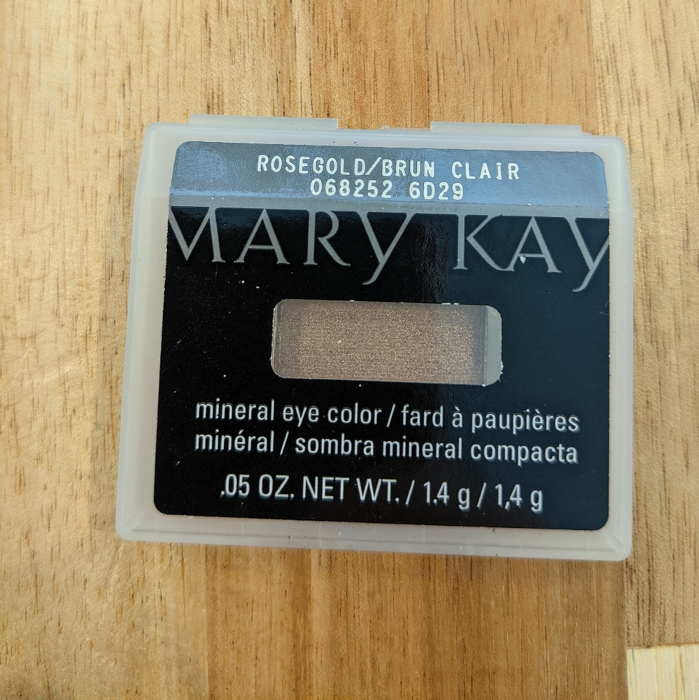 Mary Kay mineral eye color Rosegold